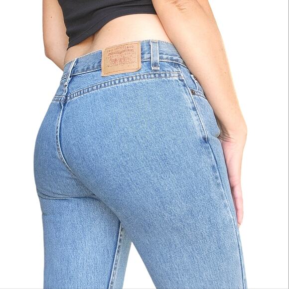 Levi's Denim - Vintage 90s Levi’s Low Rise Bareback Bootcut Jeans 28